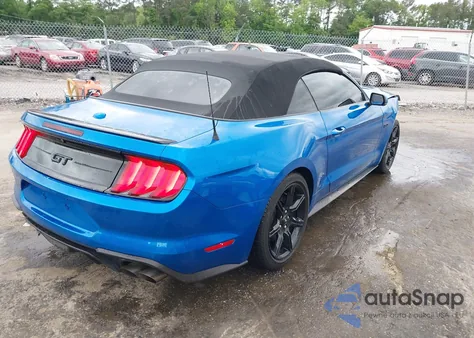 2019 Ford Mustang Gt Premium из США, поврежденный, VIN 1FATP8FF9K5204973